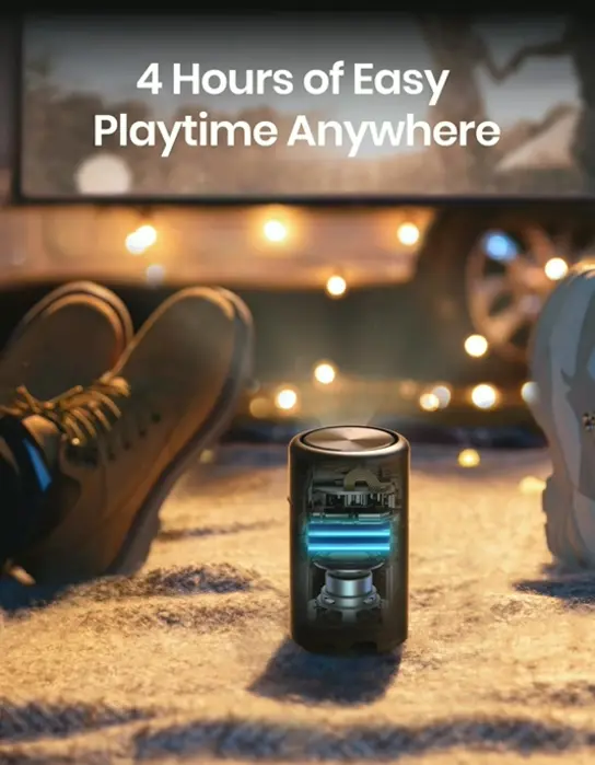 NEBULA Smart Mini Projector, Bright ANSI Lumen, Portable