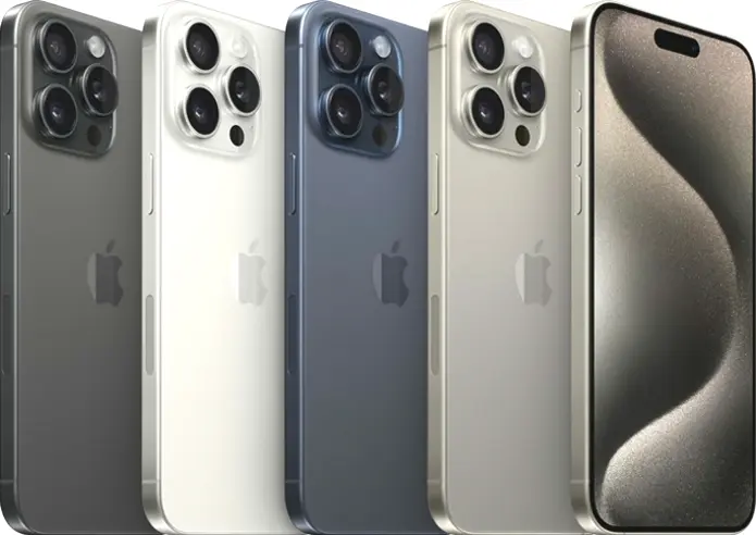 Boost Infinite Apple Device 15 Pro Max (256 GB) — Pure Titanium Locked