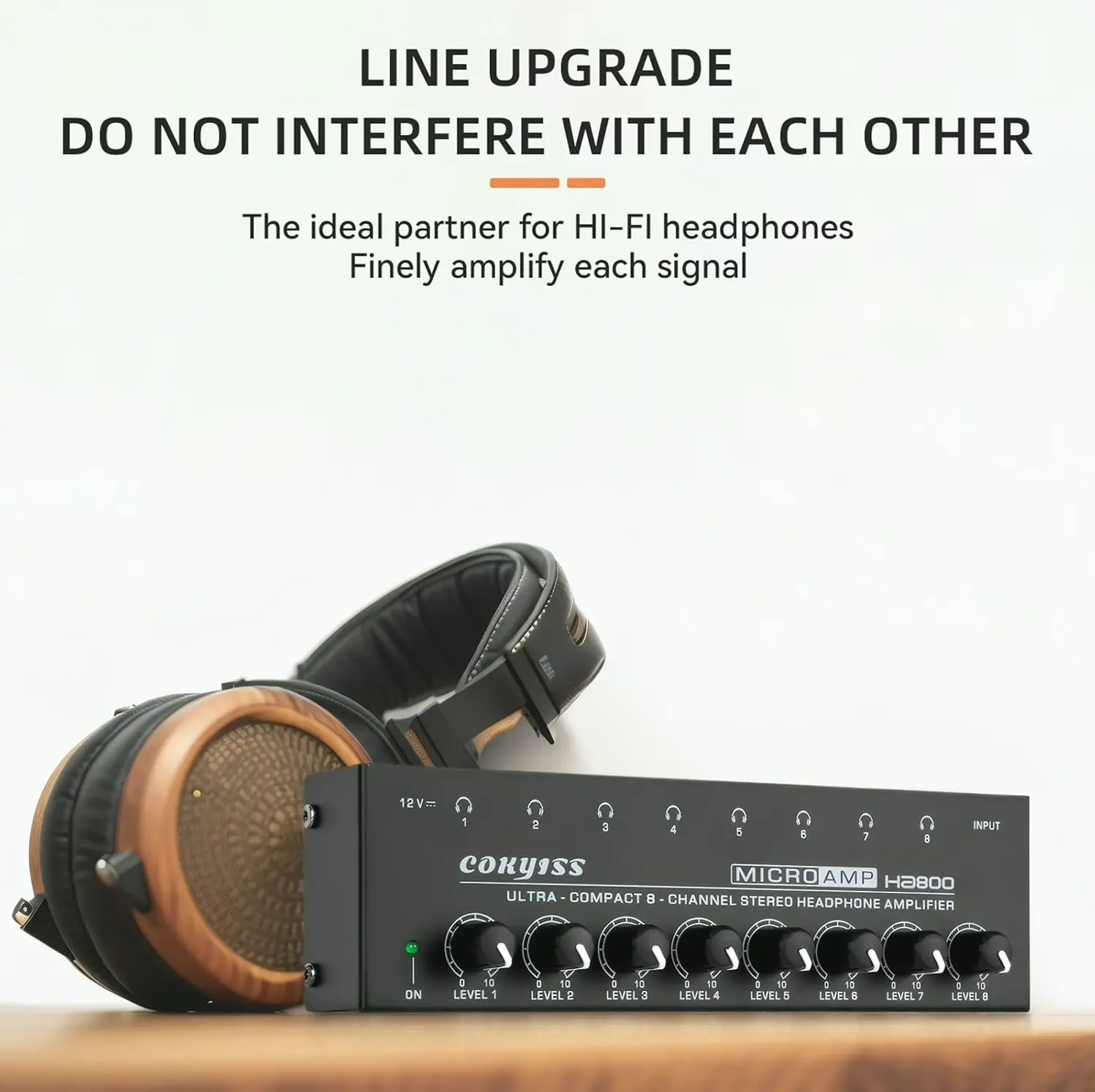 Multi-Channel Earphone Amp w/ Equalizer