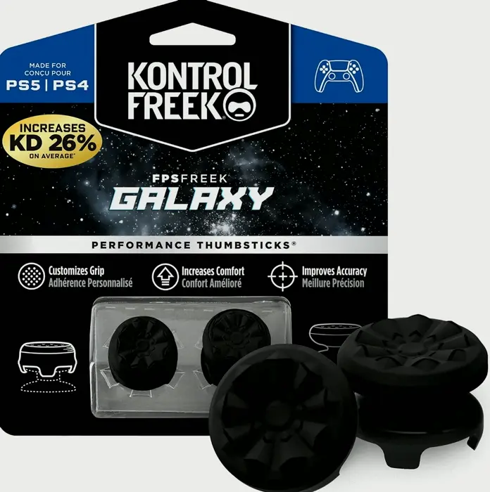 KontrolFreek Thumbsticks Galaxy Black for Playstation