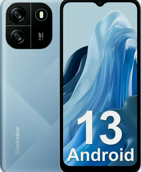 Black View Wave 6C Android Device, Strong Battery, Expandable RAM, Dual SIM Unclocked