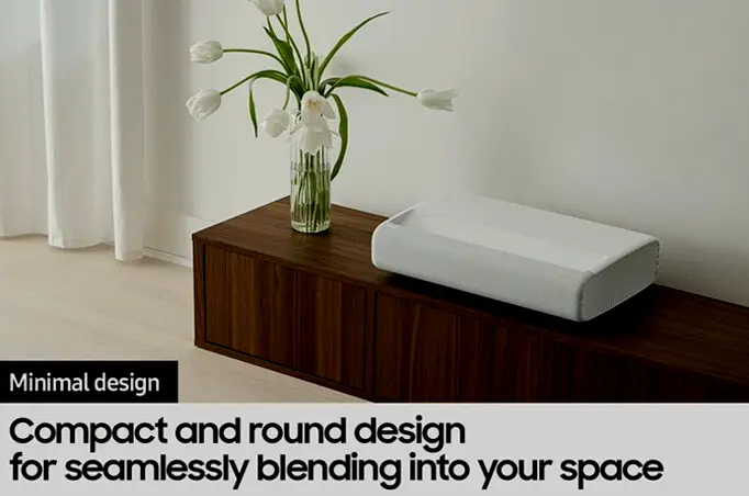 Samsung 120-inch Ultra HD Smart Projector with Alexa Inside