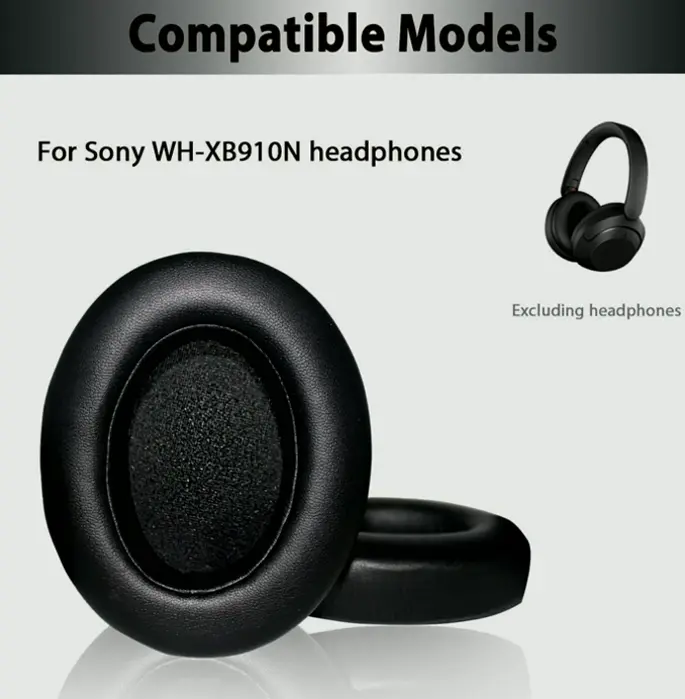 Replacement Ear Cushions for Sony WH-XB910N Headset