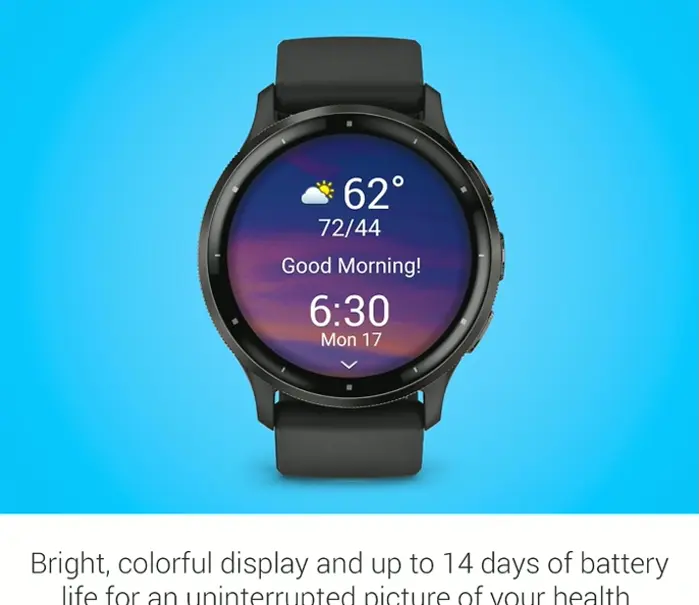 Garmin 3 Fitness Watch with AMOLED Disp.