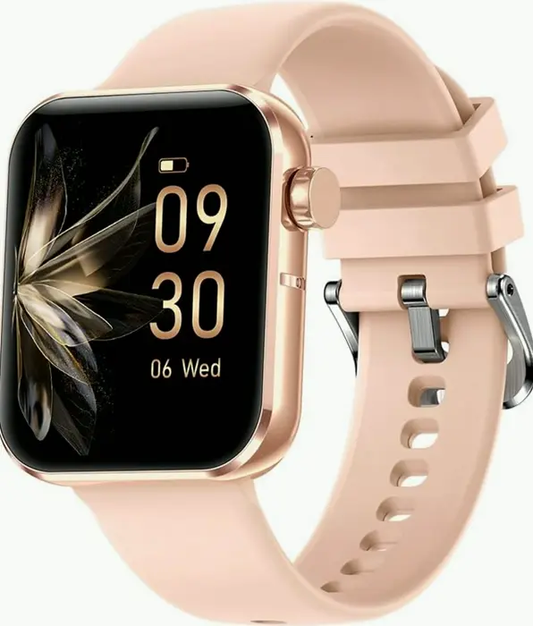 FITVII Smart Watch: Calls, Activity Monitor, Heart Rate, Blood & O2 Levels