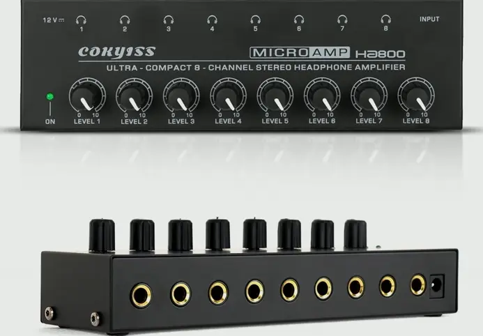 Multi-Channel Earphone Amp w/ Equalizer