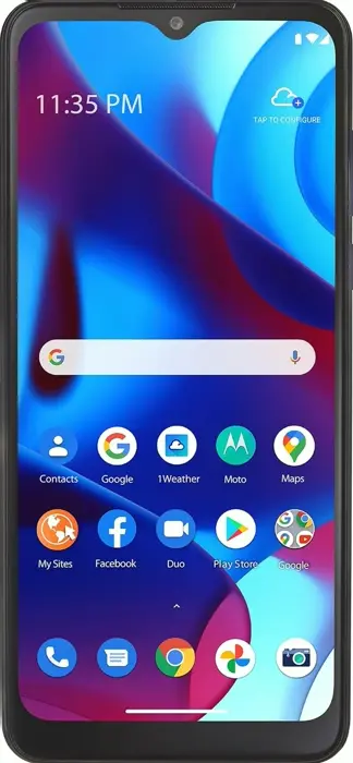 Simple Mobile Moto G Pure, 32GB, Blue - Pay-as-you-go Phone (Restricted)