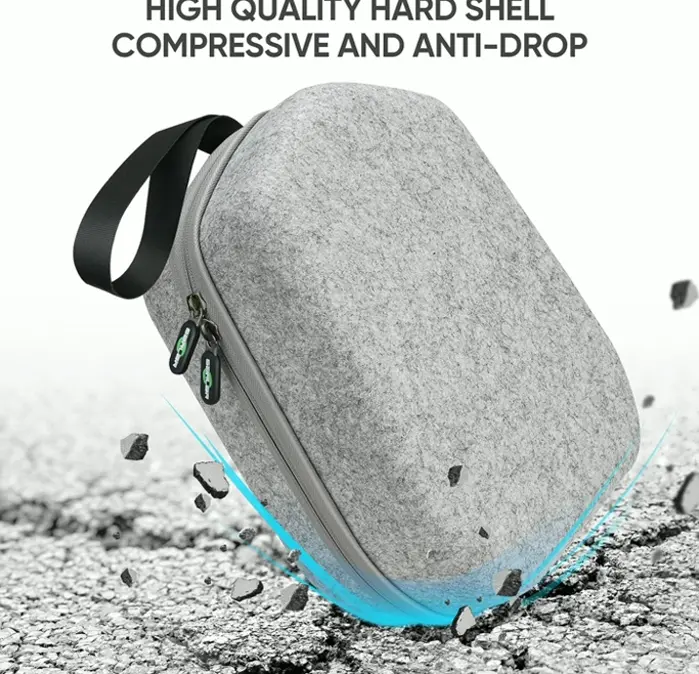 Hard Carrying Case Compatible with Meta Oculus Quest 2/Quest 3 Elite VR Headset