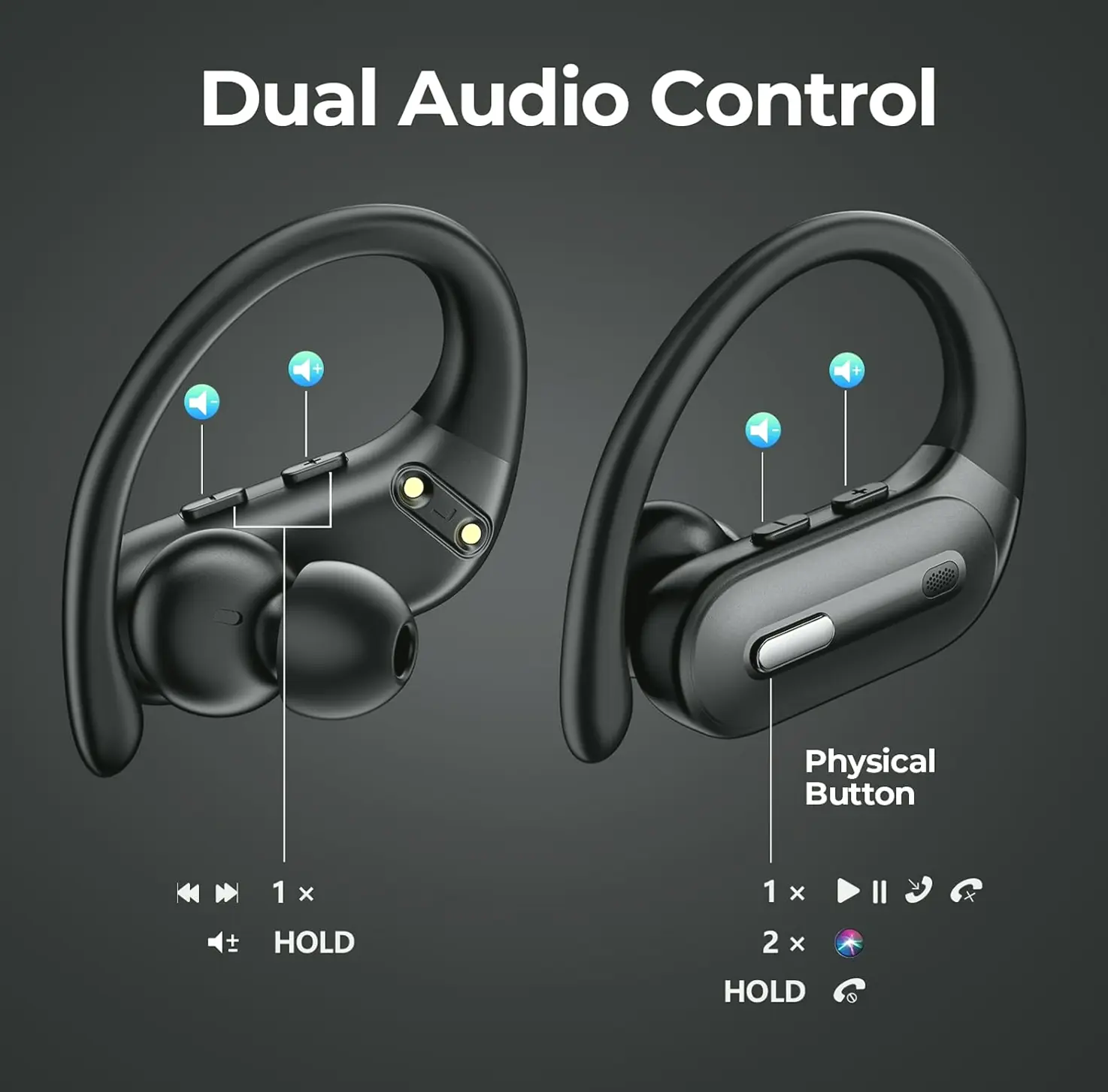 Wireless Headphones 90 Hrs Play