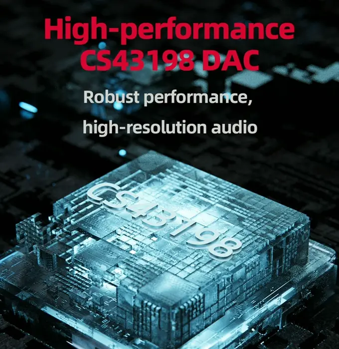 JadeAudio Q11 DAC Amplifier PCM 32bit/384bit compatible with Smartphones/PCs