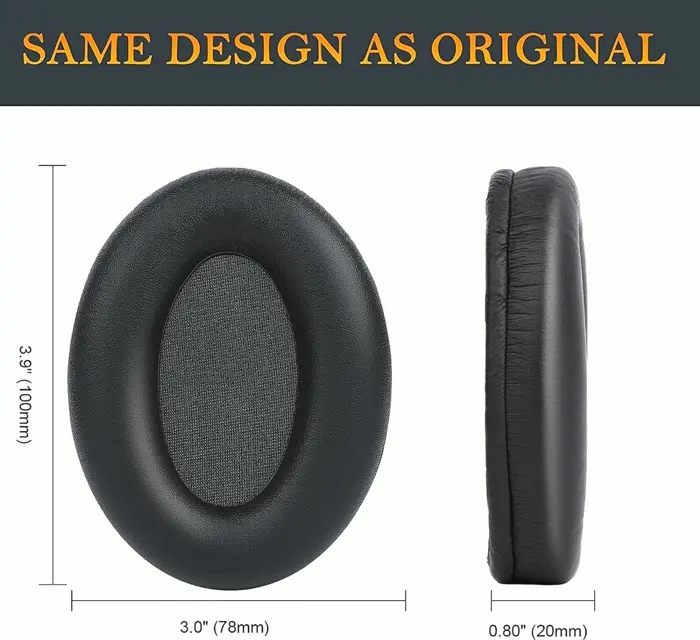 Professional Earpads for Sony WH-1000XM3 Over-Ear Headsets