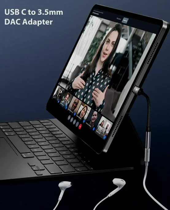 Stouchi's USB-C to 3.5mm Audio Adapter