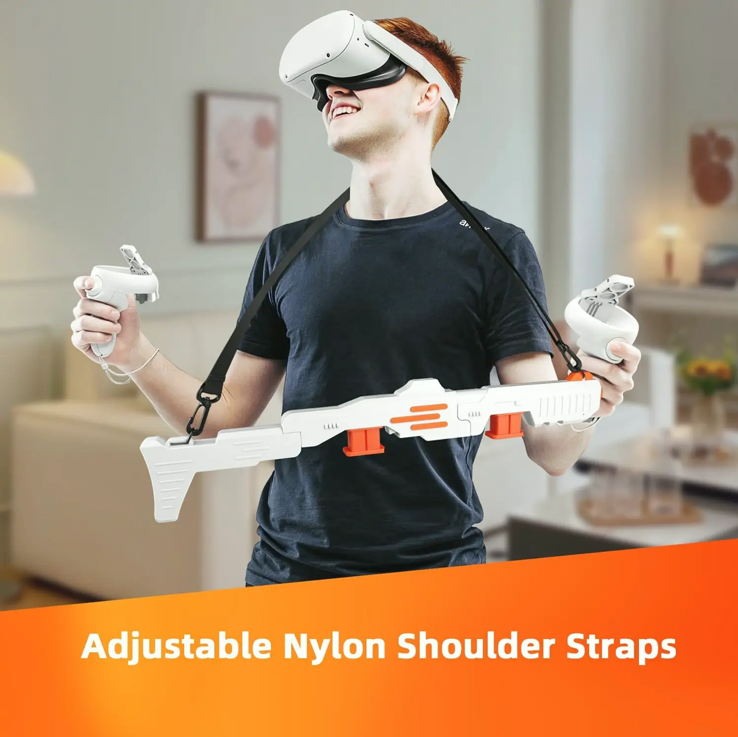 Relohas VR Gun Accessory for Oculus Quest