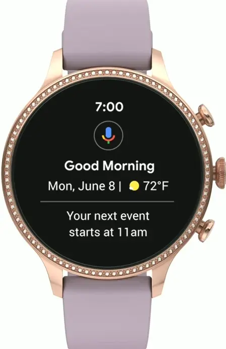 Forty-Two mm Touchscreen Smartwatch Women's with Alexa, GPS, Fitness Tracker