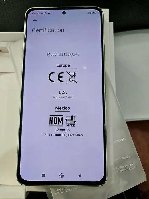 Redmi Note 13 4G LTE (256GB, 8GB) 6.67" 108MP Unlocked (Midnight Black)