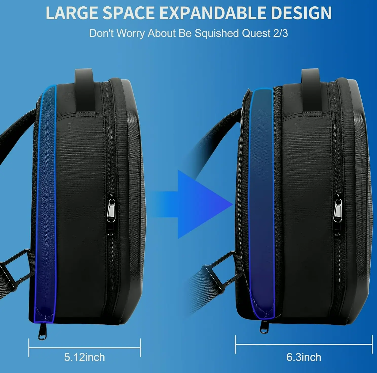 Fashionable Hard Case for Gaming Headsets
