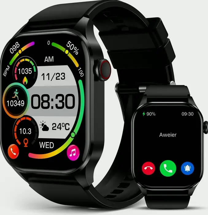 Smart Watch for Men Ladies, Blood Checker, AMOLED Display, Activity Tracker