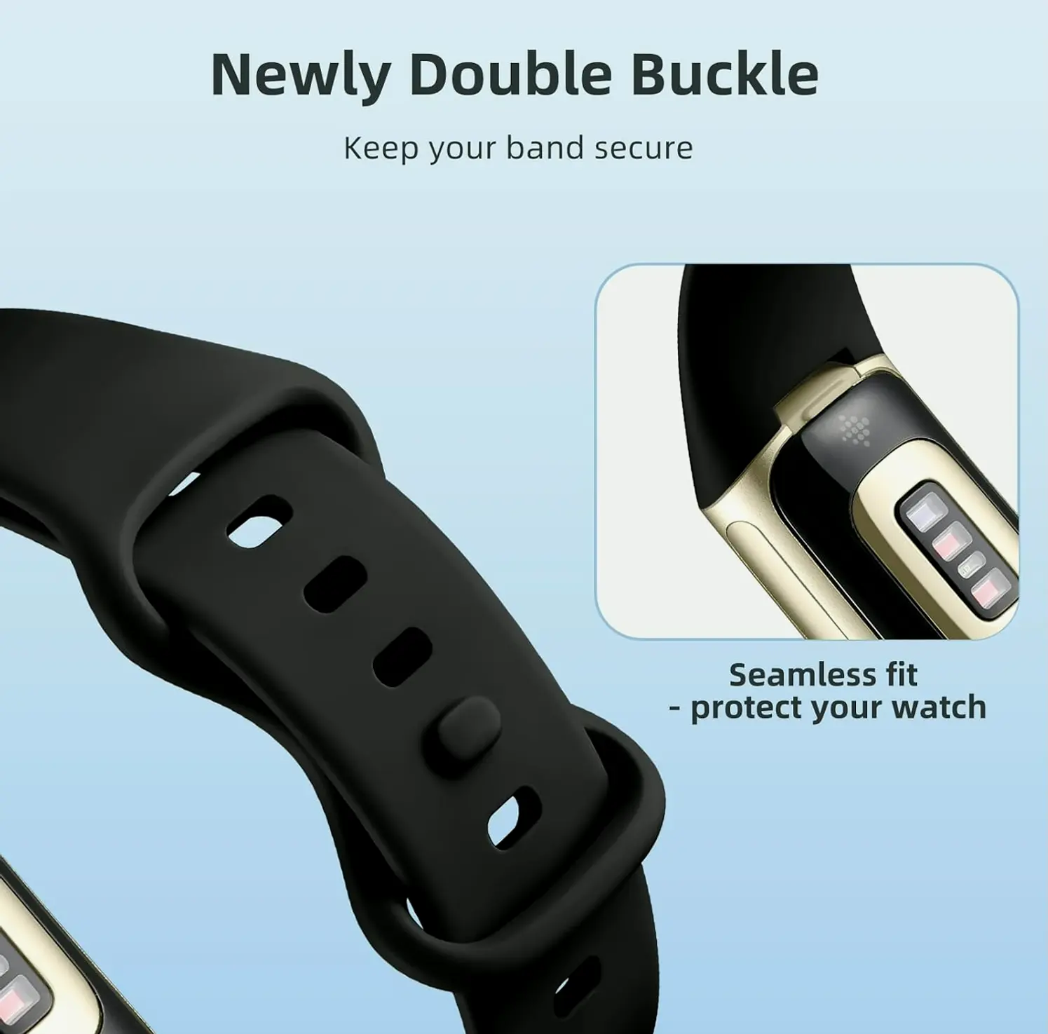 Soft Fitness Watch Straps for Charge 5 and 6