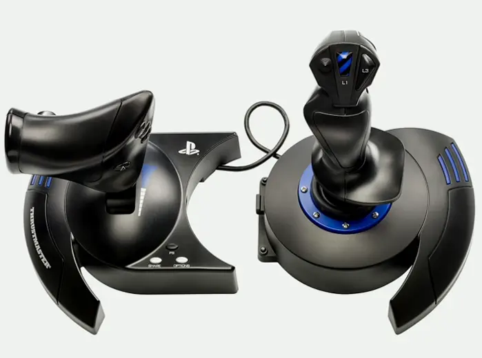 Flightmaster T.Flight Joystick 4 Compatible with PS5, PS4, and Computer