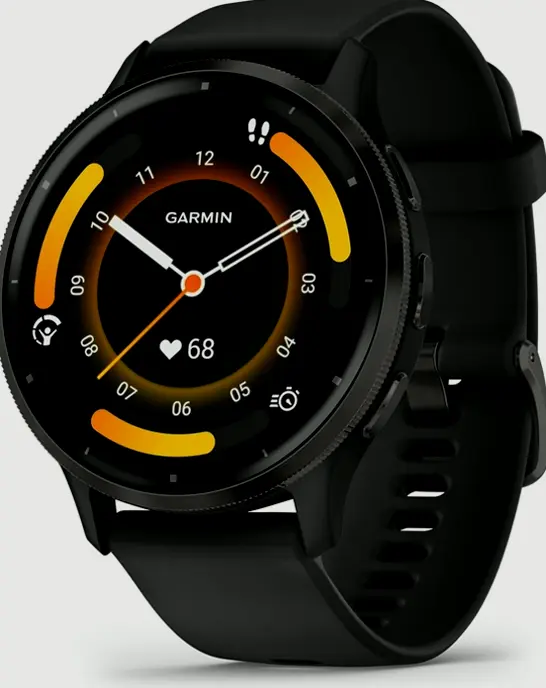 Garmin 3 Fitness Watch with AMOLED Disp.