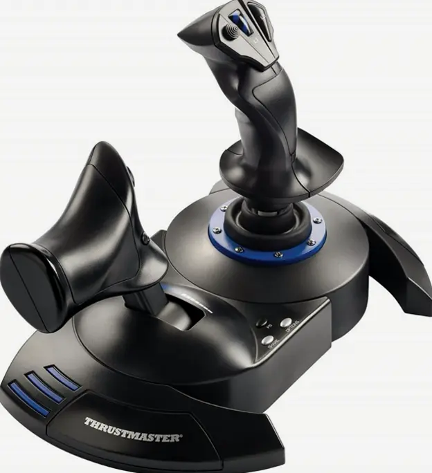 Flightmaster T.Flight Joystick 4 Compatible with PS5, PS4, and Computer
