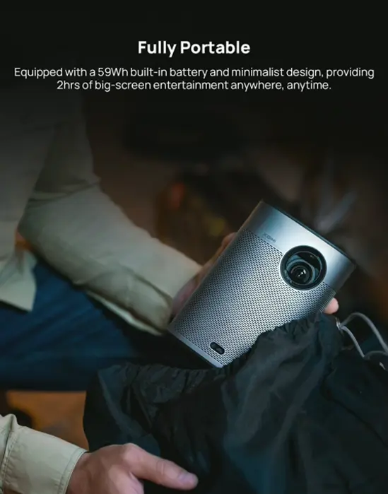 XGIMI's Halo Plus Full HD Mobile Beamer