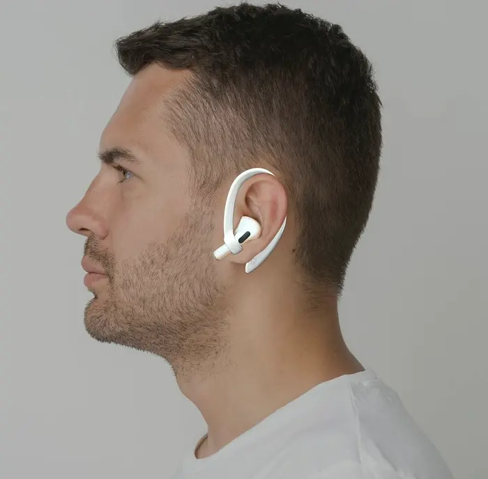 Two Pairs Earbud Clip Hooks for AP2,AirPods Pro,AirPods, Upgraded Anti-Slip Exercise Clip Accessory