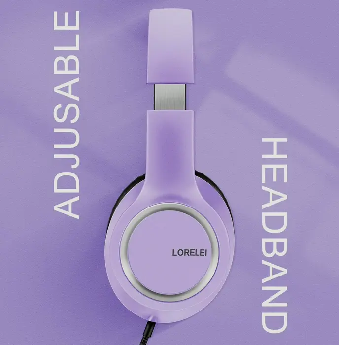 LORELEI X8 Over-Ear Cable Headphones with Mic