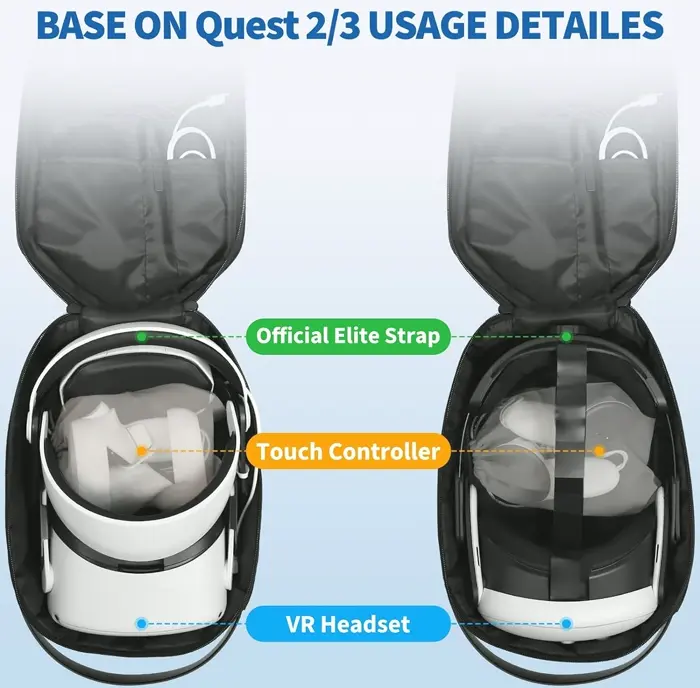 Fashionable Hard Case for Gaming Headsets