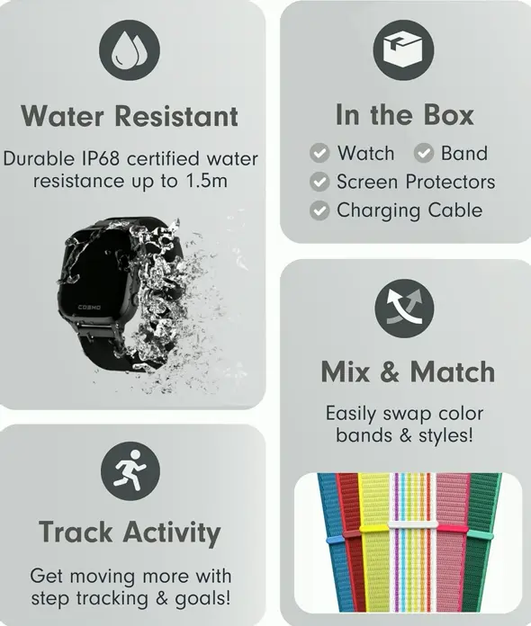 Kids' Smart Watch with GPS and Messaging