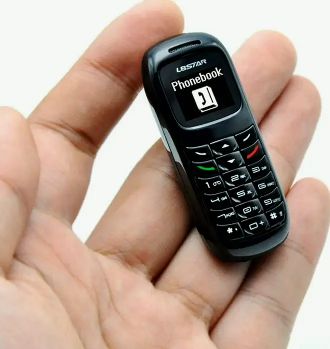 Tiny Cell Phone L8Star Black