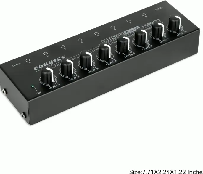 Multi-Channel Earphone Amp w/ Equalizer