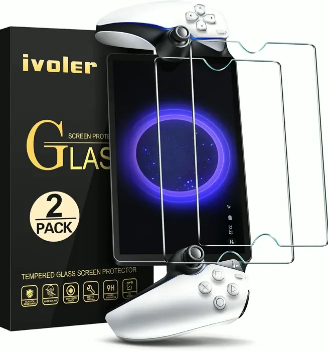 ivoler Two-Pack Screen Protector Compatible with PS Portal Remote Player 8 inches 2023