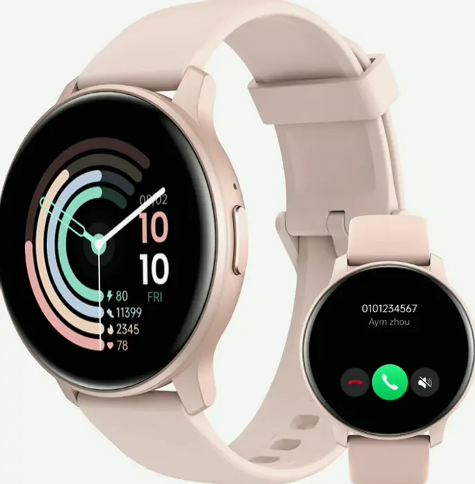 Intelligent Watch for Women Gentlemen, Receive/Place Phone Calls, Quick Response, Artificial Intelligence Voice, Digital Watch for Samsung Devices Apple, Compatible Waterproof Fitness Tracker