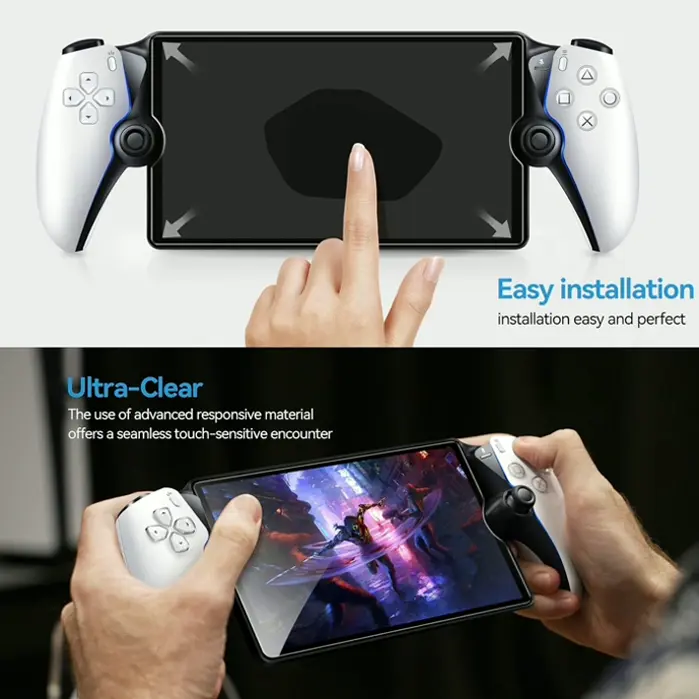 ivoler Two-Pack Screen Protector Compatible with PS Portal Remote Player 8 inches 2023