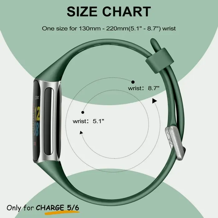 Fitbit Band Compatible for Fitbit 5 Unisex Exercise