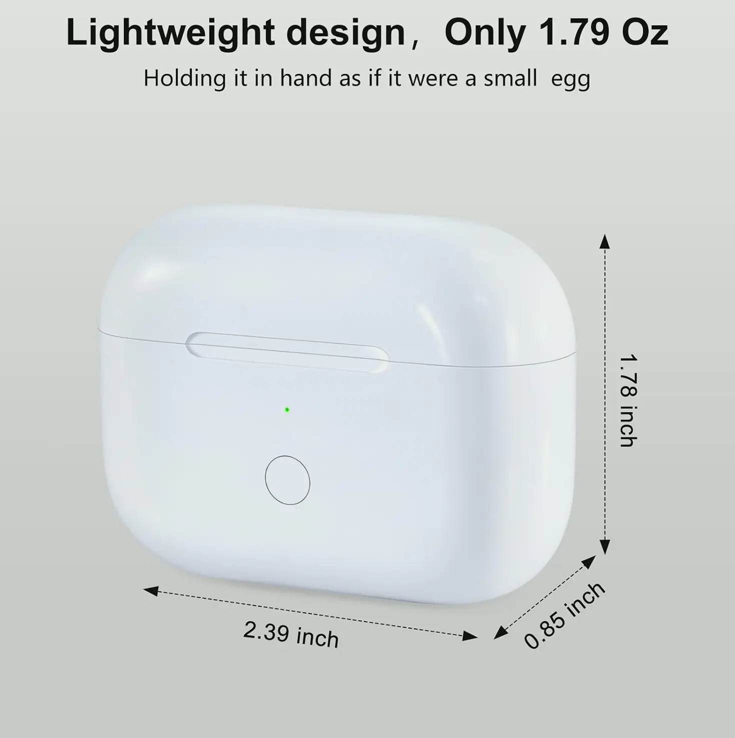 Cordless Charging Case Replacement for AirPods Pro