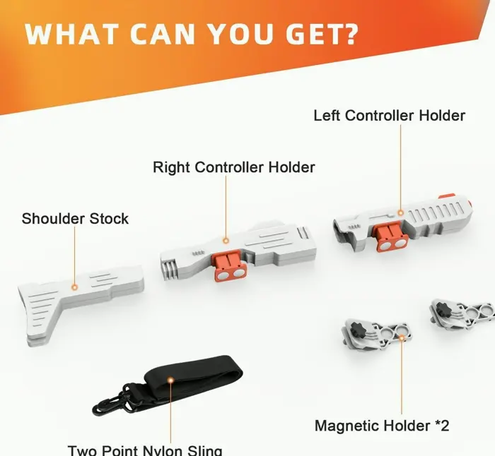 Relohas VR Gun Accessory for Oculus Quest